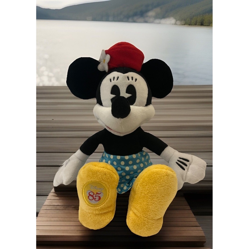 Disney Minnie Mouse‎ 85th Anniversary Edition 12" Stuffed Plush